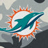 NFL Miami Dolphins Camo Moto E5 Play Skin