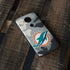 NFL Miami Dolphins Camo Moto E5 Plus Skin