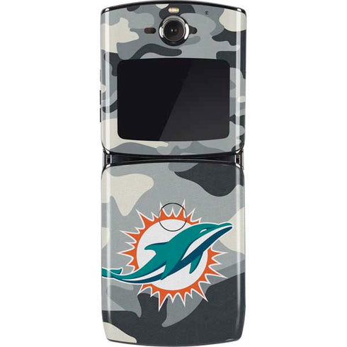 NFL Miami Dolphins Camo Motorola RAZR Skin