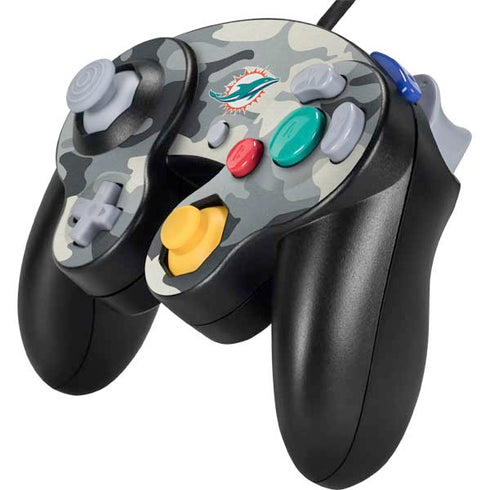 NFL Miami Dolphins Camo Nintendo GameCube Controller Skin
