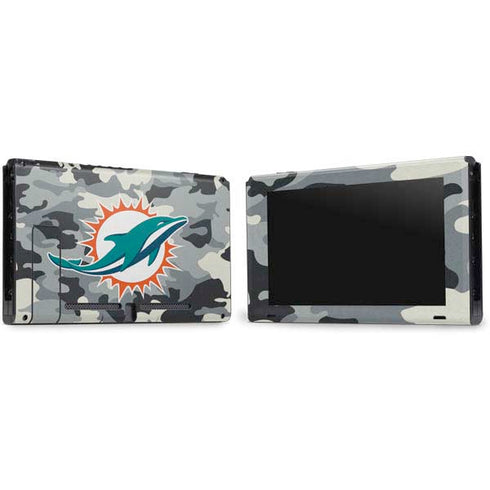 NFL Miami Dolphins Camo Nintendo Switch Bundle Skin