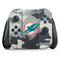 NFL Miami Dolphins Camo Nintendo Switch (2017-2021) Joy-Con Controller Skin