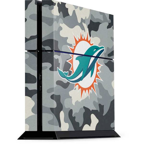 NFL Miami Dolphins Camo PS4 Console Skin