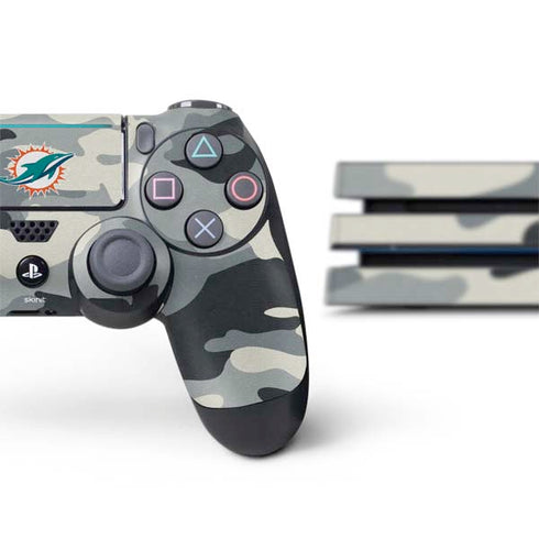 NFL Miami Dolphins Camo PS4 Pro Bundle Skin