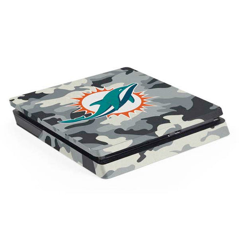 NFL Miami Dolphins Camo PS4 Slim Skin