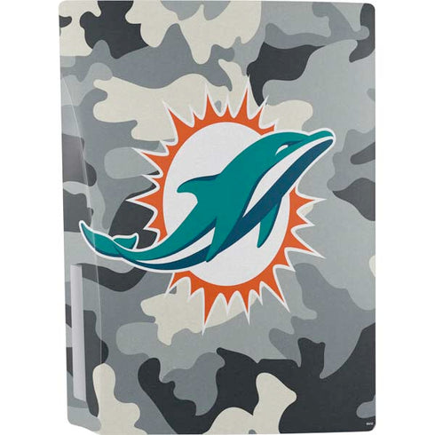 NFL Miami Dolphins Camo PS5 Bundle Skin