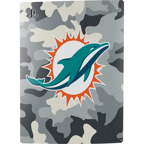 NFL Miami Dolphins Camo PS5 Console Skin