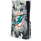 NFL Miami Dolphins Camo PS5 Slim Disk Console Skin
