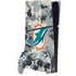 NFL Miami Dolphins Camo PS5 Slim Digital Edition Console Skin