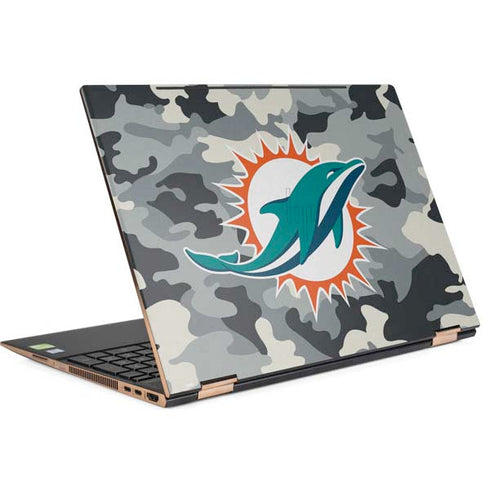 NFL Miami Dolphins Camo HP Spectre Skin