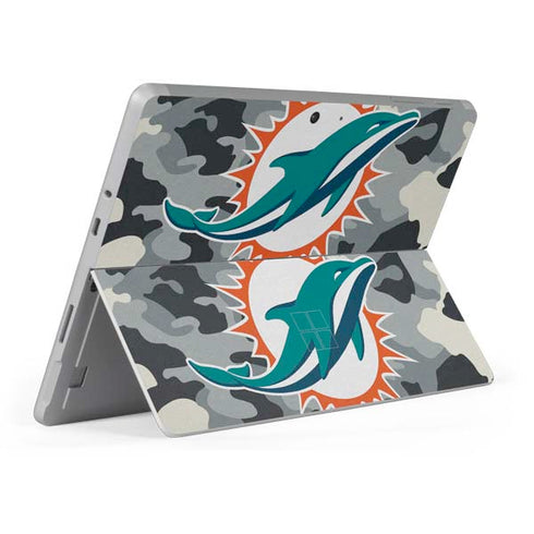 NFL Miami Dolphins Camo Surface Go Skin