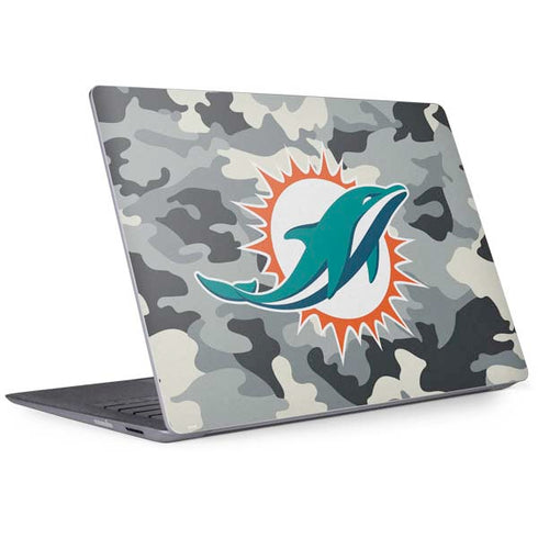 NFL Miami Dolphins Camo Surface Laptop 2 Skin