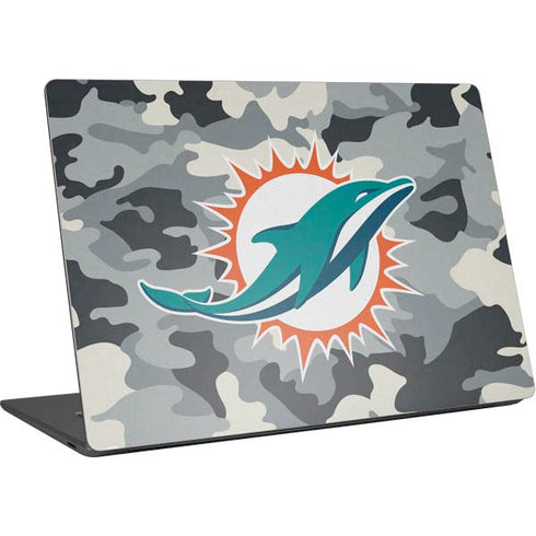 NFL Miami Dolphins Camo Surface Laptop 4 15in Skin