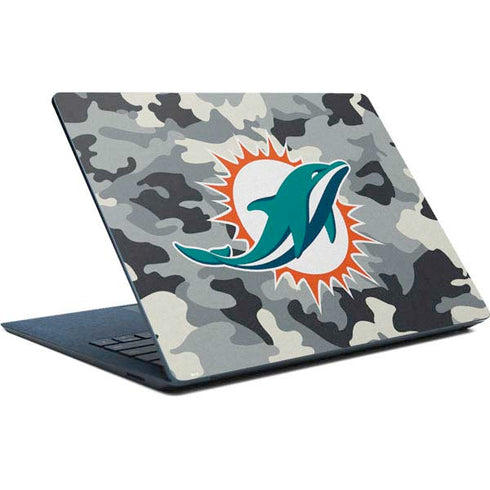 NFL Miami Dolphins Camo Surface Laptop Skin