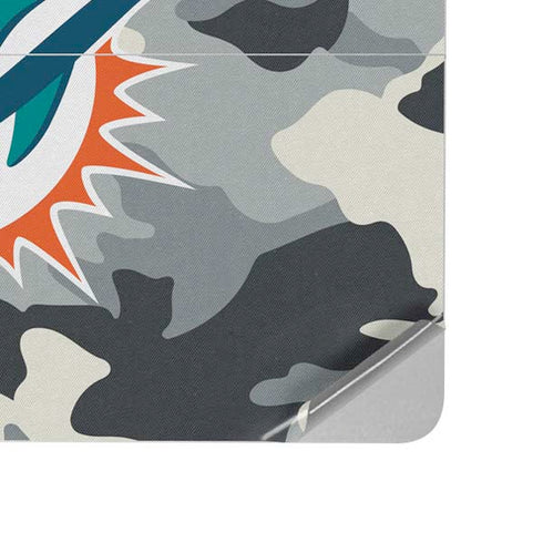 NFL Miami Dolphins Camo Surface Laptop Studio Skin