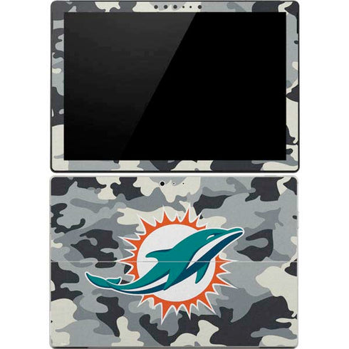 NFL Miami Dolphins Camo Surface Pro 4 Skin