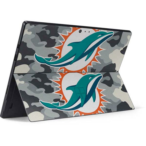 NFL Miami Dolphins Camo Surface Pro 6 Skin