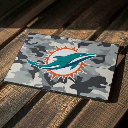NFL Miami Dolphins Camo Surface Pro 6 Skin