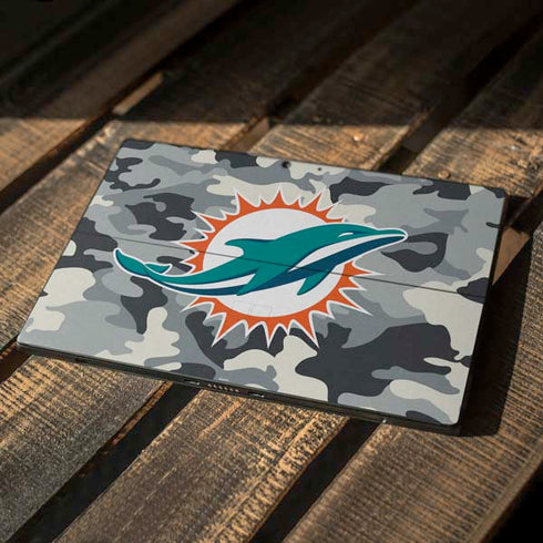 NFL Miami Dolphins Camo Surface Pro 7 Skin