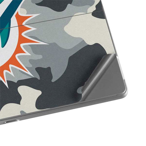 NFL Miami Dolphins Camo Surface Pro 9 Skin