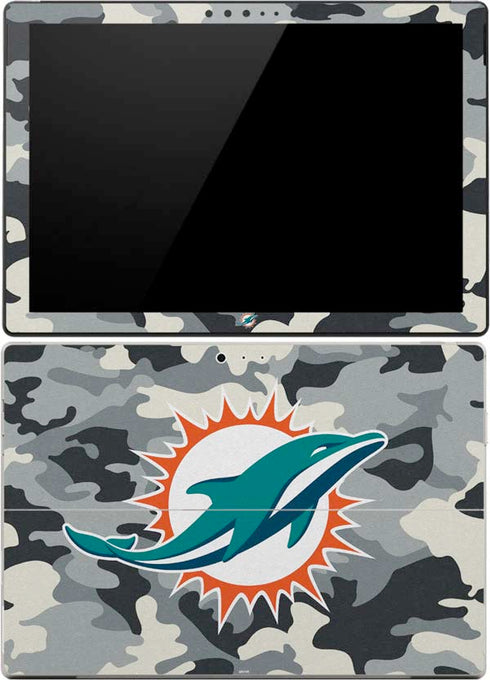 NFL Miami Dolphins Camo Surface Pro (2017) Skin