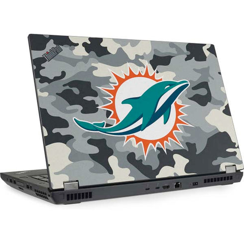 NFL Miami Dolphins Camo Lenovo ThinkPad Skin