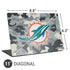 NFL Miami Dolphins Camo Universal Laptop 11in (8.8 x 6.2in) Skin