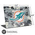 NFL Miami Dolphins Camo Universal Laptop 12in (9.8 x 6.8in) Skin