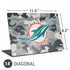 NFL Miami Dolphins Camo Universal Laptop 14in (11.4 x 8.2in) Skin