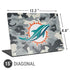 NFL Miami Dolphins Camo Universal Laptop 15in (12.2 x 8.8in) Skin