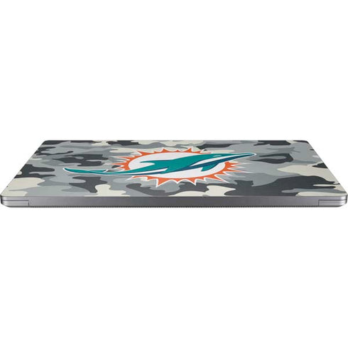 NFL Miami Dolphins Camo Universal Laptop 16.6in (13.4 x 9.7in) Skin