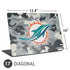 NFL Miami Dolphins Camo Universal Laptop 17in (13.8 x 10in) Skin