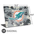 NFL Miami Dolphins Camo Universal Laptop 18in (14.6 x 10.6in) Skin