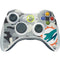 NFL Miami Dolphins Camo Xbox 360 Wireless Controller Skin