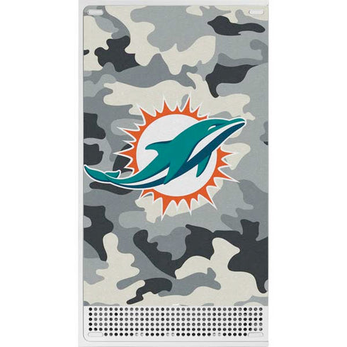 NFL Miami Dolphins Camo Xbox Series S Console Skin