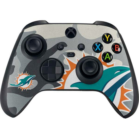 NFL Miami Dolphins Camo Xbox Series X Bundle Skin
