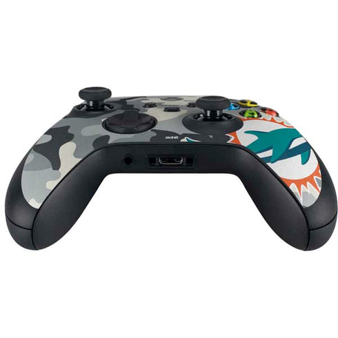 NFL Miami Dolphins Camo Xbox Series X Controller Skin