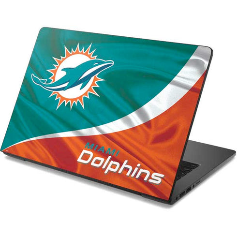 NFL Miami Dolphins Dell Chromebook Skin