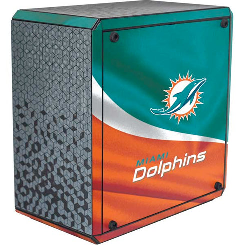 NFL Miami Dolphins Cooler Master MasterBox Q300L Mini Tower Skin