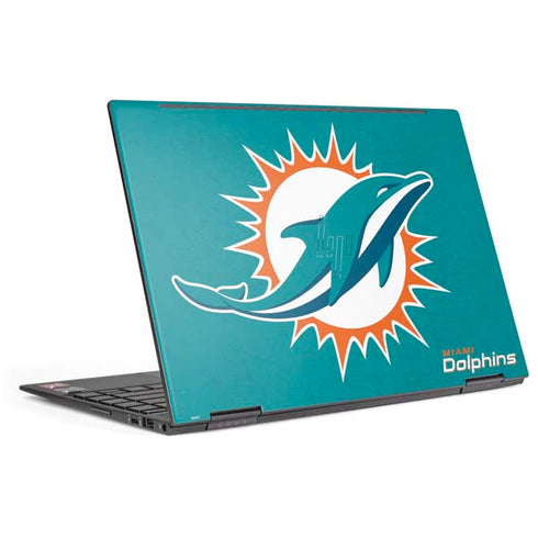 NFL Miami Dolphins Distressed- Aqua HP Envy Skin