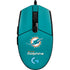 NFL Miami Dolphins Distressed- Aqua G203 Prodigy RGB Wired Gaming Mouse Skin