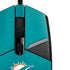 NFL Miami Dolphins Distressed- Aqua G203 Prodigy RGB Wired Gaming Mouse Skin