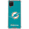 NFL Miami Dolphins Distressed- Aqua Galaxy A12 Clear Case