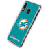 NFL Miami Dolphins Distressed- Aqua Galaxy A30 Clear Case