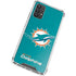 NFL Miami Dolphins Distressed- Aqua Galaxy A32 5G Clear Case