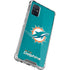 NFL Miami Dolphins Distressed- Aqua Galaxy A51 5G Clear Case