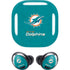 NFL Miami Dolphins Distressed- Aqua Galaxy Buds Pro Skin