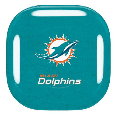 NFL Miami Dolphins Distressed- Aqua Galaxy Buds Pro Skin