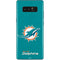NFL Miami Dolphins Distressed- Aqua Galaxy Note 8 Skin