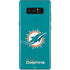 NFL Miami Dolphins Distressed- Aqua Galaxy Note 8 Skin